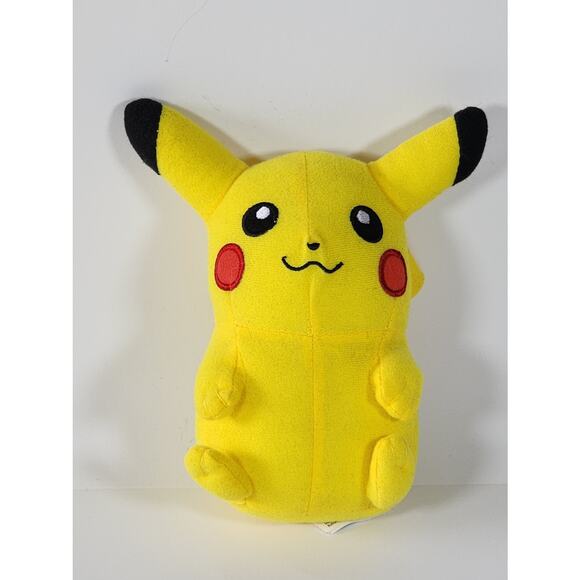 Pokémon Pikachu Yellow & Brown Anime 7” Plush Toy Factory Stuffed Animal - Picture 1 of 7